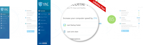 โปรแกรมทำความสะอาดคอม YAC โปรแกรมทำความสะอาดคอม YAC