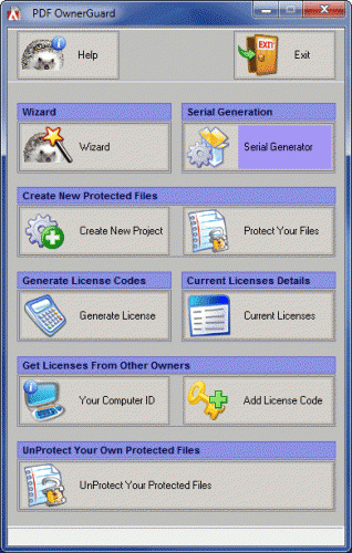 โปรแกรม PDF OwnerGuard