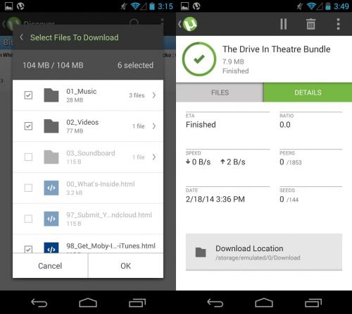 App โหลดบิท uTorrent