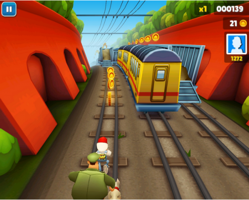 Subway Surfers PC (เกมส์สเก็ตบอร์ด Subway Surfers บน PC) : 