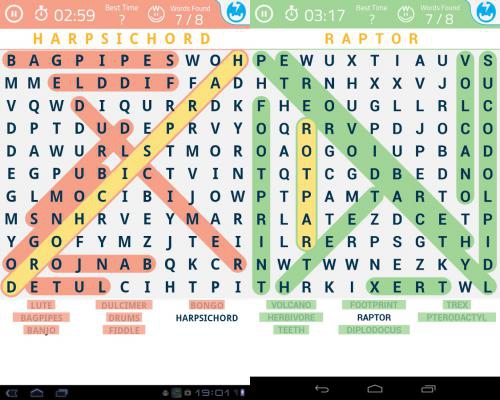 โหลดเกมส์ Word Search Puzzles