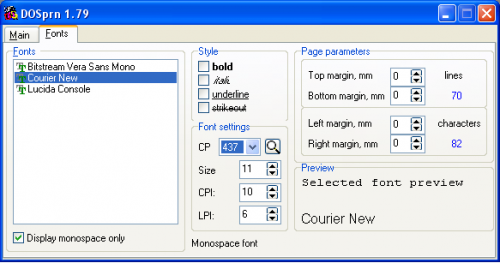 ดาวน์โหลดโปรแกรม DOSPRN