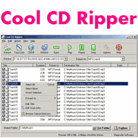 Cool CD Ripper (โปรแกรม Cool CD Ripper ริปออดิโอ) : Cool CD Ripper (โปรแกรม Cool CD Ripper ริปออดิโอ) :
