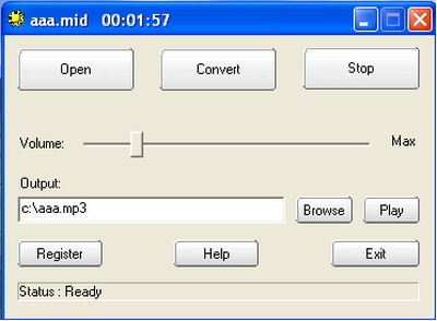 ดาวน์โหลดโปรแกรม MIDI to MP3 Maker ดาวน์โหลดโปรแกรม MIDI to MP3 Maker