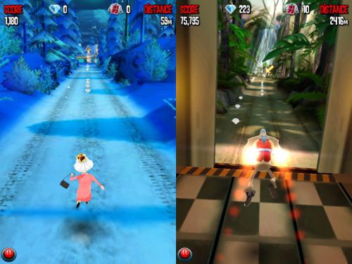 App เกมส์วิ่งหนี