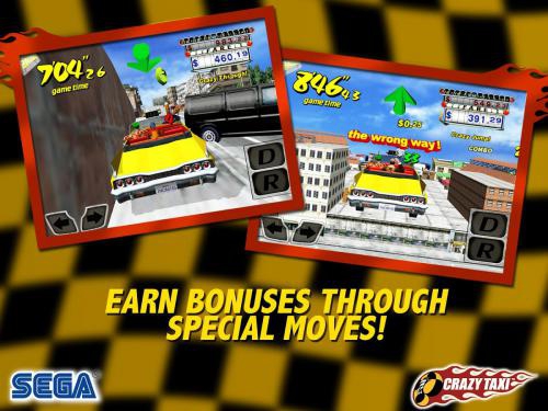 เกมส์ขับรถแท็กซี่ Crazy Taxi