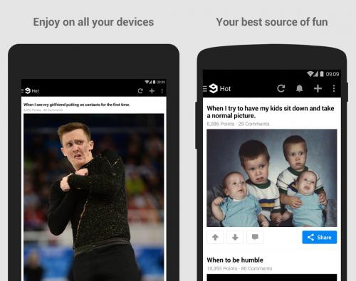 โหลดแอป 9GAG