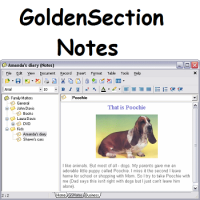 GoldenSection Notes