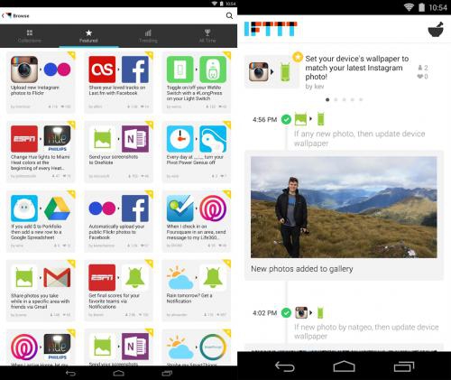 โหลดแอป IFTTT