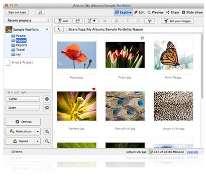 โปรแกรมทำอัลบั้ม JAlbum