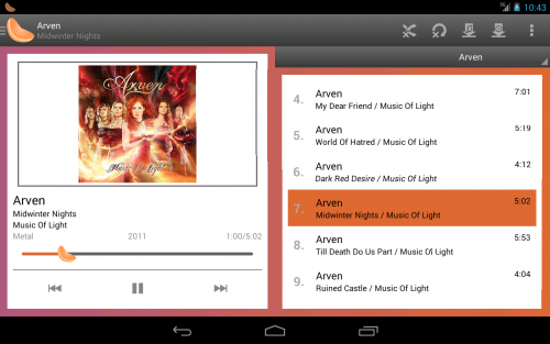 โปรแกรมฟังเพลง Clementine Music Player โปรแกรมฟังเพลง Clementine Music Player