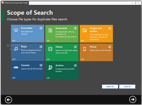 โปรแกรม Weeny Duplicate Finder