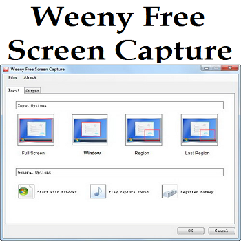 Weeny Free Screen Capture : 