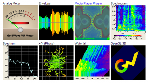 โปรแกรมตัดต่อเพลง GoldWave โปรแกรมตัดต่อเพลง GoldWave