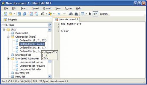 โปรแกรมเขียนโค้ด PlainEdit.NET โปรแกรมเขียนโค้ด PlainEdit.NET