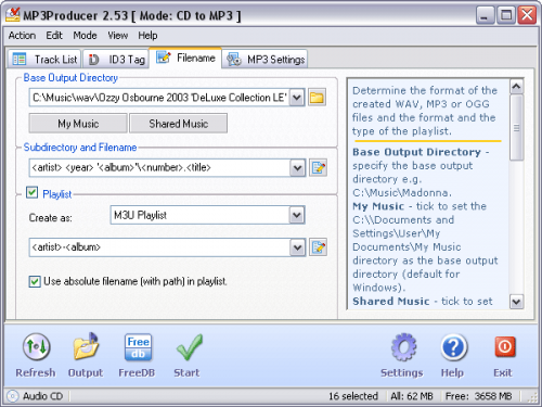 โปรแกรมแปลงเพลง MP3Producer