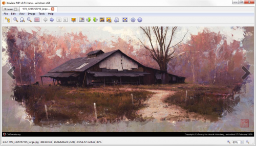 โปรแกรมดูรูป xnview