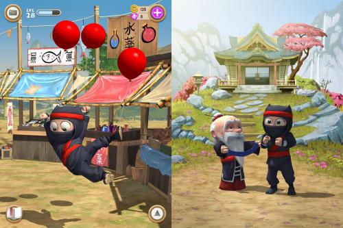 โหลดเกมส์ Clumsy Ninja