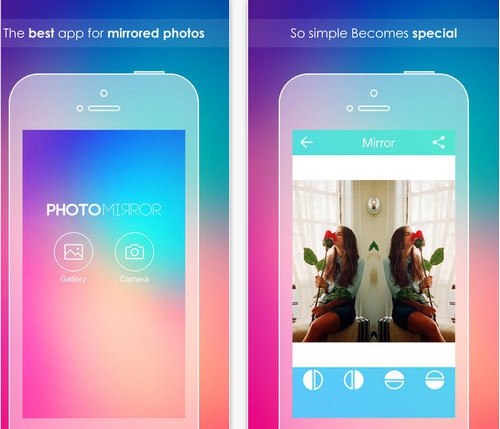 App แต่งรูปแฝด Insta Photo Mirror