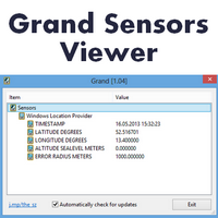 Grand Sensors Viewer (โปรแกรมดูเซ็นเซอร์ เครื่องคอมพิวเตอร์) : Grand Sensors Viewer (โปรแกรมดูเซ็นเซอร์ เครื่องคอมพิวเตอร์) :