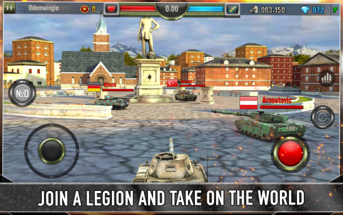 App เกมส์ยิงรถถัง