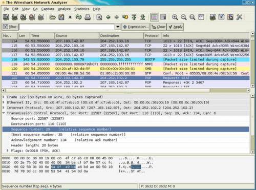 โปรแกรมวิเคราะห์ข้อมูลเน็ตเวิร์ค Wireshark