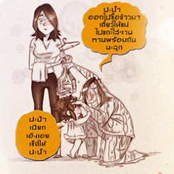 Font KRR Aengaei (ฟอนต์ KRR Aengaei ฟอนต์แบบการ์ตูน) : 
