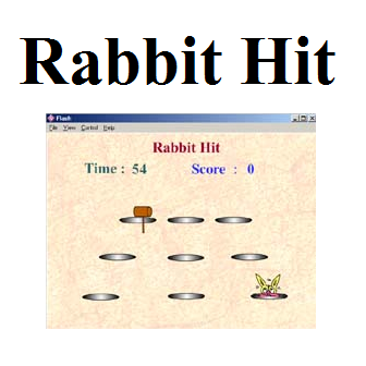 Rabbit Hit (เกมส์ Rabbit Hit ทุบกระต่าย) : 