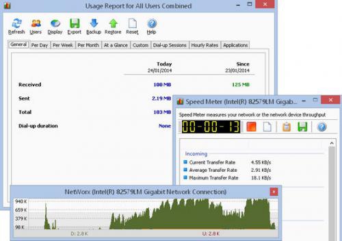 โปรแกรมดูเน็ตเวิร์ค Networx โปรแกรมดูเน็ตเวิร์ค Networx