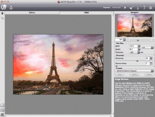 โปรแกรม AKVIS Magnifier