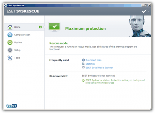 ดาวน์โหลด ESET SysRescue Live Creator