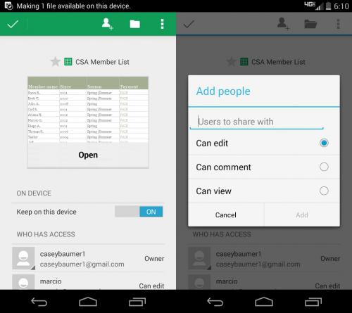 โหลดแอป Google Sheets โหลดแอป Google Sheets