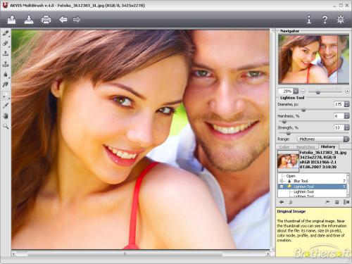 โปรแกรมแต่งรูป Akvis Multibrush โปรแกรมแต่งรูป Akvis Multibrush