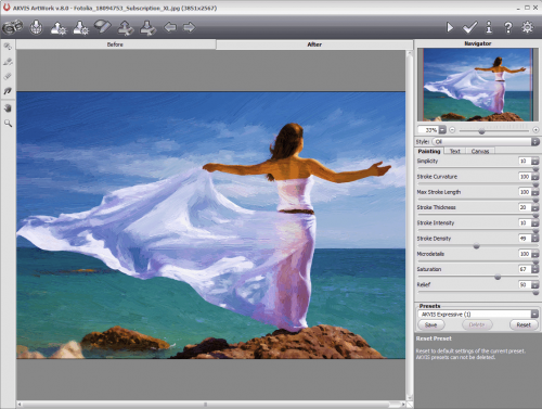 โปรแกรมแต่งรูป AKVIS ARTWORK