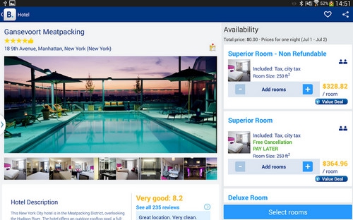 App จองที่พัก Booking.com