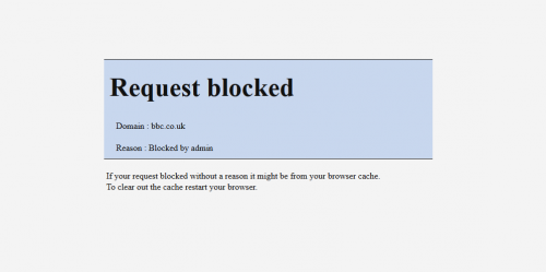 โปรแกรมจัดการอินเทอร์เน็ต NxFilter