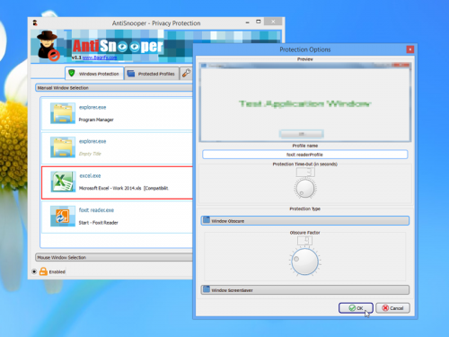 โปรแกรมสแกนไวรัส AntiSnooper