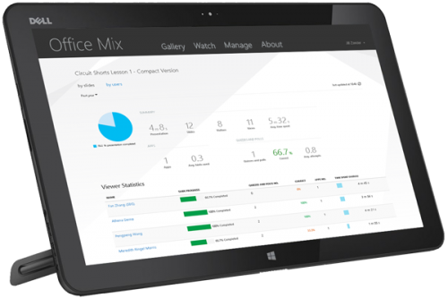 โปรแกรม Office Mix Customer Preview