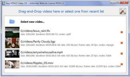 โปรแกรมแปลงไฟล์วิดีโอ เป็น HTML5 โปรแกรมแปลงไฟล์วิดีโอ เป็น HTML5