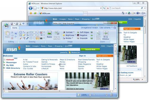 โปรแกรม Gadwin Web Snapshot โปรแกรม Gadwin Web Snapshot