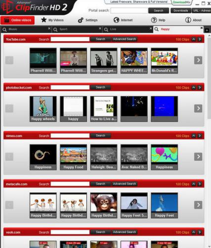ดาวน์โหลดโปรแกรม Ashampoo ClipFinder HD ดาวน์โหลดโปรแกรม Ashampoo ClipFinder HD