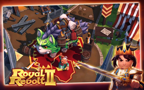 Royal Revolt 2 (App เกมส์ Royal Revolt 2) : 