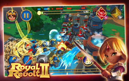 Royal Revolt 2 (App เกมส์ Royal Revolt 2) : 