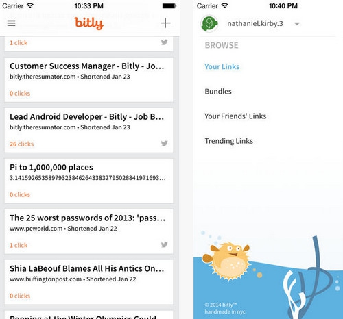 App ย่อ URL ให้สั้นลง Bitly