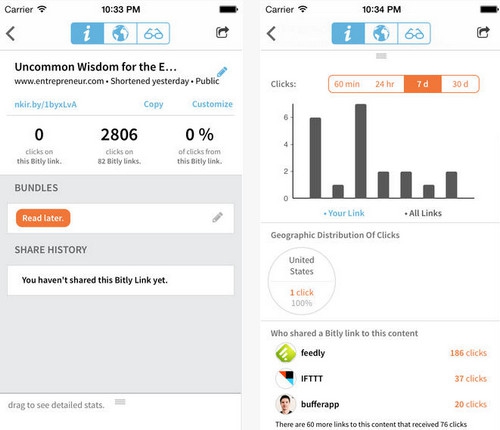 App ย่อ URL ให้สั้นลง Bitly