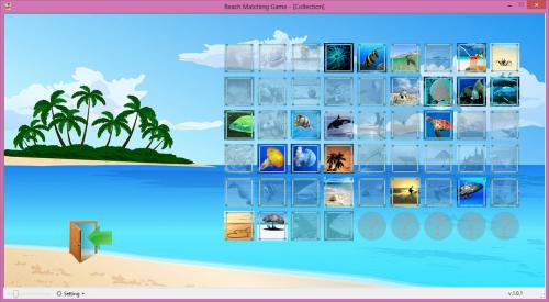 ดาวน์โหลดเกมส์จับคู่ Beach Matching