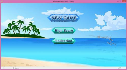 Beach Matching Game (เกมส์ Beach Matching จับคู่) : 