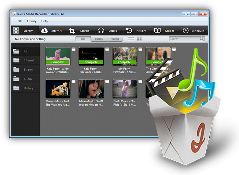 โปรแกรมช่วยโหลด Jaksta