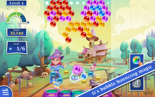 โหลดเกมส์ Bubble Witch 2 Saga