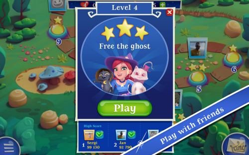 ดาวน์โหลดเกมส์ Bubble Witch 2 Saga